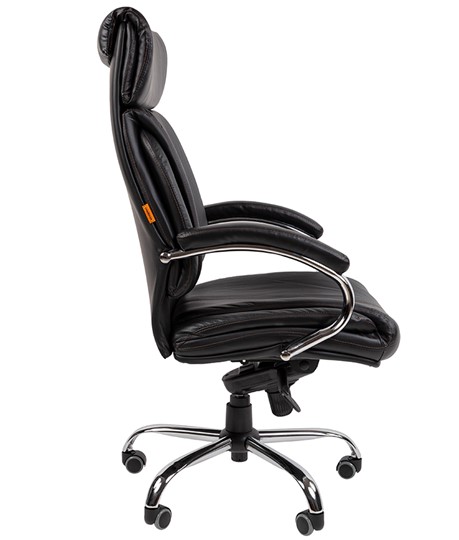 Офисное кресло CHAIRMAN 423 Экокожа черная в Артеме - изображение 2