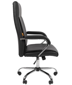 Офисное кресло CHAIRMAN 425 экокожа черная в Артеме - предосмотр 2