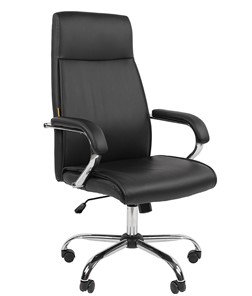 Офисное кресло CHAIRMAN 425 экокожа черная в Артеме - предосмотр