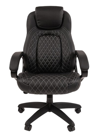 Кресло CHAIRMAN 432, экокожа, цвет черный в Артеме - изображение 4