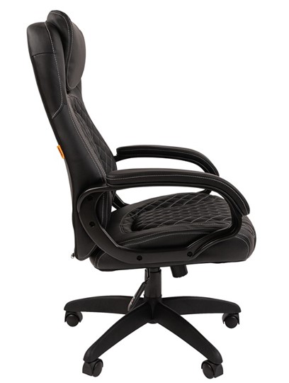 Кресло CHAIRMAN 432, экокожа, цвет черный в Артеме - изображение 5