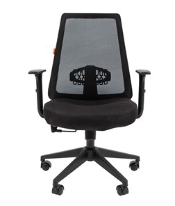 Компьютерное кресло CHAIRMAN 535 LT Сетчатый акрил черный / Полиэстер черный в Артеме - предосмотр 1