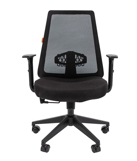 Компьютерное кресло CHAIRMAN 535 LT Сетчатый акрил черный / Полиэстер черный в Артеме - изображение 1