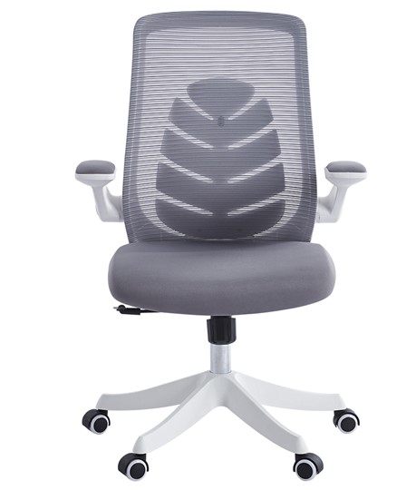 Компьютерное кресло CHAIRMAN 565, сетчатый акрил серый / полиэстер серый в Находке - изображение 1