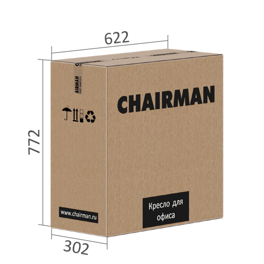 Кресло CHAIRMAN 571 с подставкой для ног , Сетчатый акрил черный / Полиэстер черный в Артеме - изображение 8