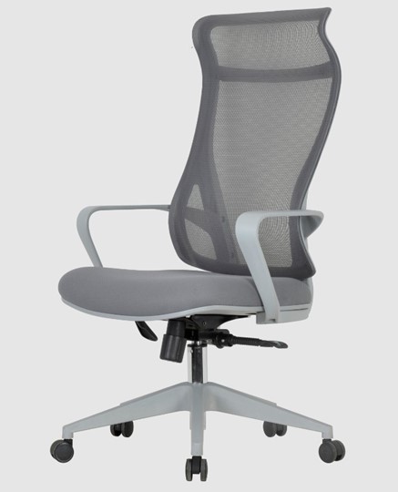 Компьютерное кресло CHAIRMAN 577, сетчатый акрил серый / полиэстер серый в Артеме - изображение 3