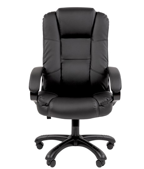 Кресло CHAIRMAN 600 экокожа черная в Артеме - изображение 1