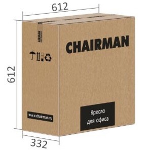 Офисное кресло CHAIRMAN 661 Ткань стандарт 15-21 черная в Находке - предосмотр 5