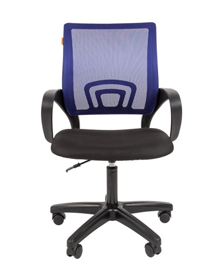 Кресло компьютерное CHAIRMAN 696 black LT, синий в Артеме - изображение 1