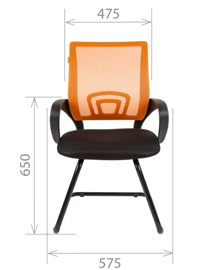 Кресло офисное CHAIRMAN 696V, TW-04, цвет серый в Находке - изображение 2