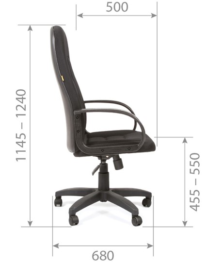 Кресло компьютерное CHAIRMAN 727 TW 12, цвет серый в Находке - изображение 5