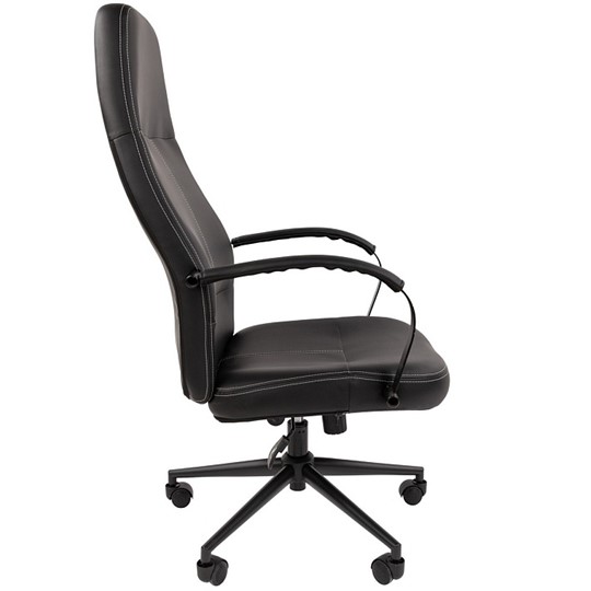 Кресло компьютерное CHAIRMAN 940 Экокожа черная в Артеме - изображение 2