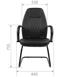 Компьютерное кресло CHAIRMAN 950V LT Экокожа черная в Артеме - предосмотр 3