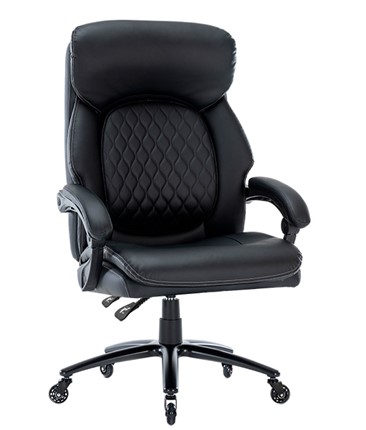 Офисное кресло CHAIRMAN CH412 эко кожа черная в Артеме - изображение