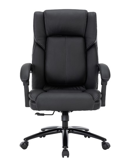 Кресло CHAIRMAN CH415 эко кожа черная в Артеме - изображение 1