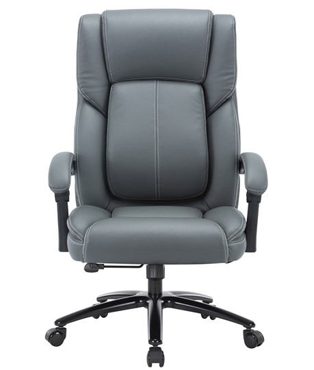 Офисное кресло CHAIRMAN CH415 эко кожа серая в Артеме - изображение 1