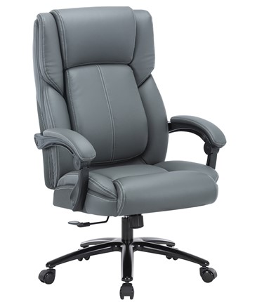 Офисное кресло CHAIRMAN CH415 эко кожа серая в Находке - изображение