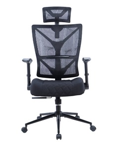 Кресло офисное CHAIRMAN CH566 сетчатый акрил черный / полиэстер черный в Артеме - предосмотр 1