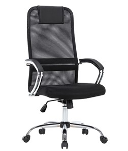 Компьютерное кресло CHAIRMAN CH612 Сетчатый акрил / Ткань стандарт / Экокожа, черный в Артеме