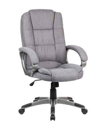 Кресло компьютерное CHAIRMAN CH667 велюр серый в Артеме - изображение