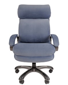 Кресло офисное CHAIRMAN HOME 505, велюр голубое в Артеме - предосмотр 3