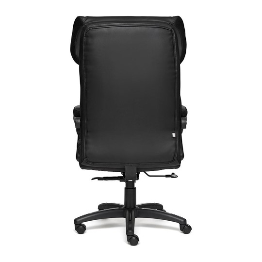 Кресло офисное CHIEF кож/зам/ткань, черный/черный стеганный/черный, 36-6/36-6/11 арт.12851 в Артеме - изображение 2