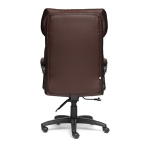 Кресло компьютерное CHIEF кож/зам/ткань, коричневый/коричневый стеганный, 36-36/36-36 стеганный/24 арт.13111 в Артеме - предосмотр 2