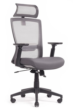Офисное кресло Design Line W-202 AC, Серый в Артеме - изображение
