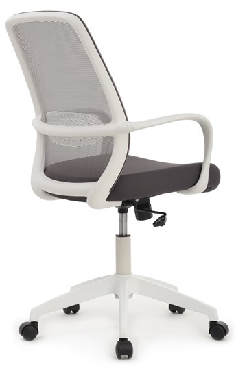 Кресло офисное Design W-207, Белый пластик/серая сетка во Владивостоке - изображение 2