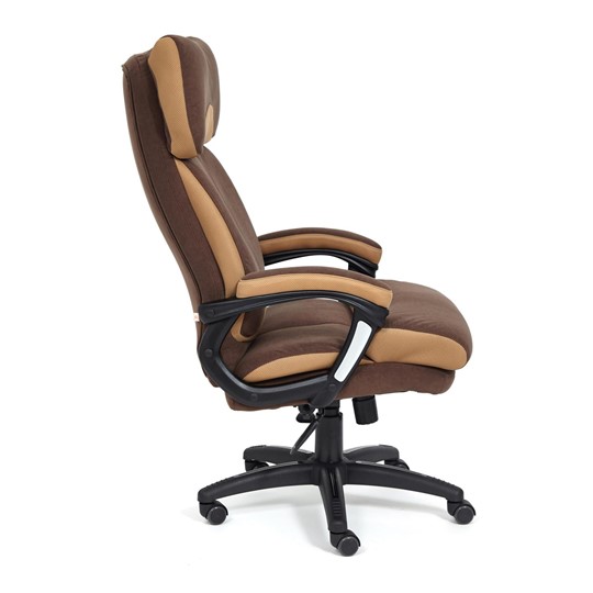 Компьютерное кресло DUKE флок/ткань, коричневый/бронза, 6/TW-21 арт.14043 во Владивостоке - изображение 6