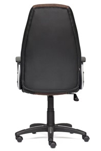 Кресло офисное INTER кож/зам/ткань, черный/коричневый/бронзовый, 36-6/3М7-147/21 арт.12016 во Владивостоке - предосмотр 3