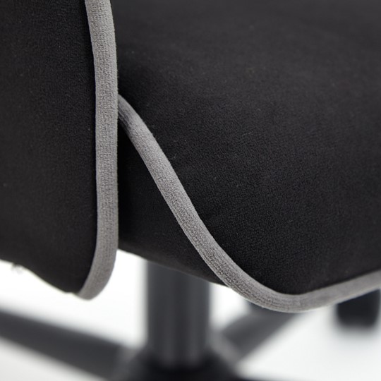 Компьютерное кресло MADRID флок, черный, 35 арт.13943 во Владивостоке - изображение 8