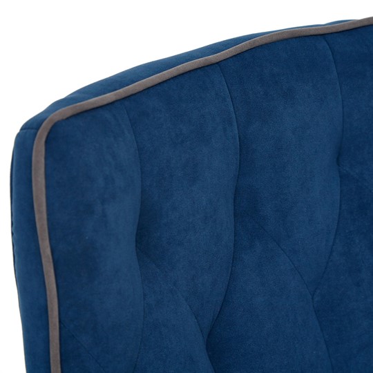 Кресло MADRID флок, синий, 32 арт.13596 во Владивостоке - изображение 6