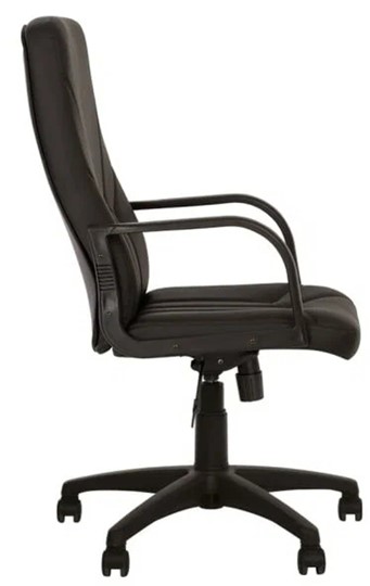Кресло офисное MANAGER (PL64) экокожа ECO-30, черная в Артеме - изображение 2