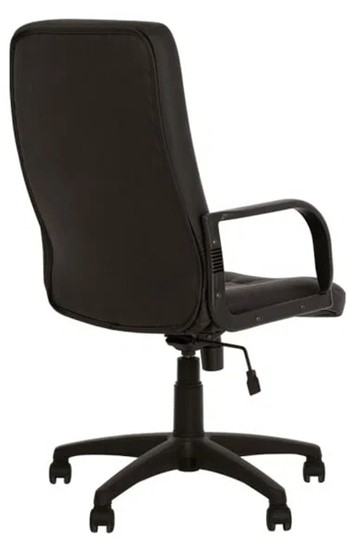 Кресло офисное MANAGER (PL64) экокожа ECO-30, черная в Артеме - изображение 3