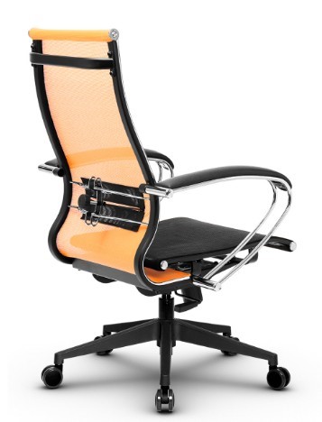 Кресло офисное МЕТТА B 2m 9/K131, Основание 17832 оранжевый/черный во Владивостоке - изображение 2