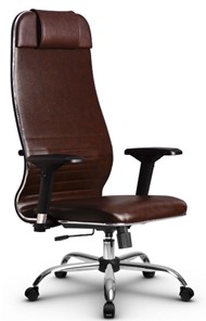 Офисное кресло Metta L 1m 38K2/4D топган, нижняя часть 17833 коричневый во Владивостоке