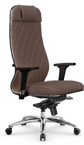 Офисное кресло Мetta L 1m 40M/2D Infinity Easy Clean (MPES) мультиблок, нижняя часть 17838 коричневый во Владивостоке - предосмотр