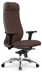 Офисное кресло Мetta L 1m 40M/2D Infinity Easy Clean (MPES) мультиблок, нижняя часть 17838 темно-коричневый во Владивостоке - предосмотр