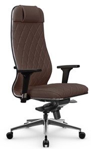 Офисное кресло Мetta L 1m 40M/2D Infinity Easy Clean (MPES) мультиблок, нижняя часть 17839 темно-коричневый во Владивостоке - предосмотр