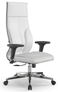 Кресло офисное Мetta L 1m 46/2D Infinity Easy Clean (MPES) топган, нижняя часть 17834 белый во Владивостоке