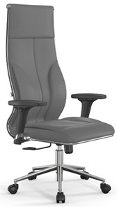 Кресло офисное Мetta L 1m 46/2D Infinity Easy Clean (MPES) топган, нижняя часть 17852 серый во Владивостоке
