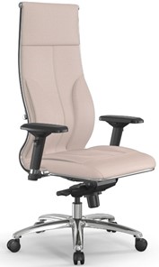 Кресло офисное Мetta L 1m 46/4D Infinity Easy Clean мультиблок, нижняя часть 17838 молочный во Владивостоке