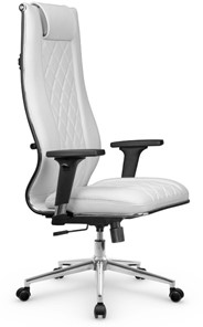 Кресло офисное МЕТТА L 1m 50M/2D Infinity Easy Clean топган, нижняя часть 17852 белый во Владивостоке - предосмотр 1