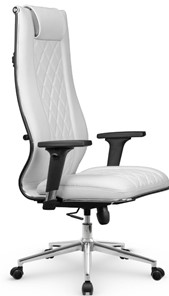 Кресло офисное МЕТТА L 1m 50M/2D Infinity Easy Clean топган OMS, нижняя часть 17853 белый во Владивостоке - предосмотр 1