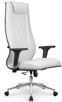 Кресло офисное МЕТТА L 1m 50M/2D Infinity Easy Clean топган OMS, нижняя часть 17853 белый во Владивостоке - изображение