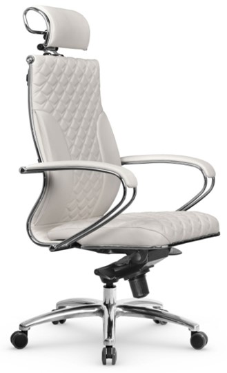 Кресло офисное Metta L 2c 44C/K116 Infinity Easy Clean мультиблок, нижняя часть 17838 белый во Владивостоке - изображение 1