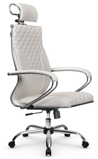 Офисное кресло Metta L 2c 44C/K116 Infinity Easy Clean топган, нижняя часть 17833 белый во Владивостоке - изображение 1