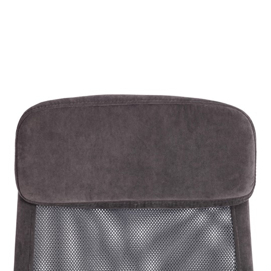 Кресло PROFIT PLT флок/ткань, серый, 29/W-12, арт.20537 в Артеме - изображение 11