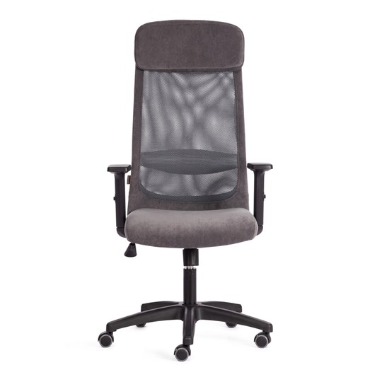 Кресло PROFIT PLT флок/ткань, серый, 29/W-12, арт.20537 в Артеме - изображение 4